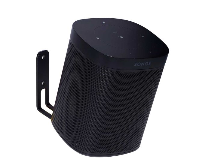 Muurbeugel voor Sonos One zwart 20 graden