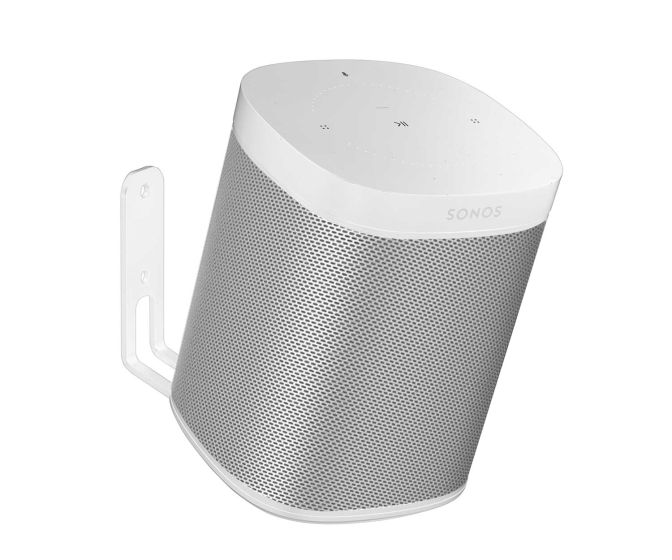 Muurbeugel voor Sonos One wit 20 graden