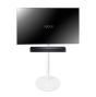 Witte tv standaard met Bose TV Speaker
