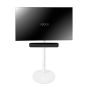 Witte tv standaard met Sonos Beam