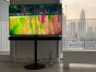 Zwarte tv standaard voor Samsung Soundbar extra aanzicht 2