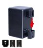 Zwarte portable muurbeugel voor Sony SRS-ZR5