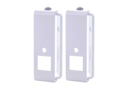 Set van twee witte muurbeugels voor Sonos Play:1