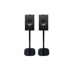 Vebos boekenplank speaker standaard universeel zwart set 17x22