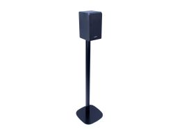 Zwarte speakerstandaard met Samsung HW-K950