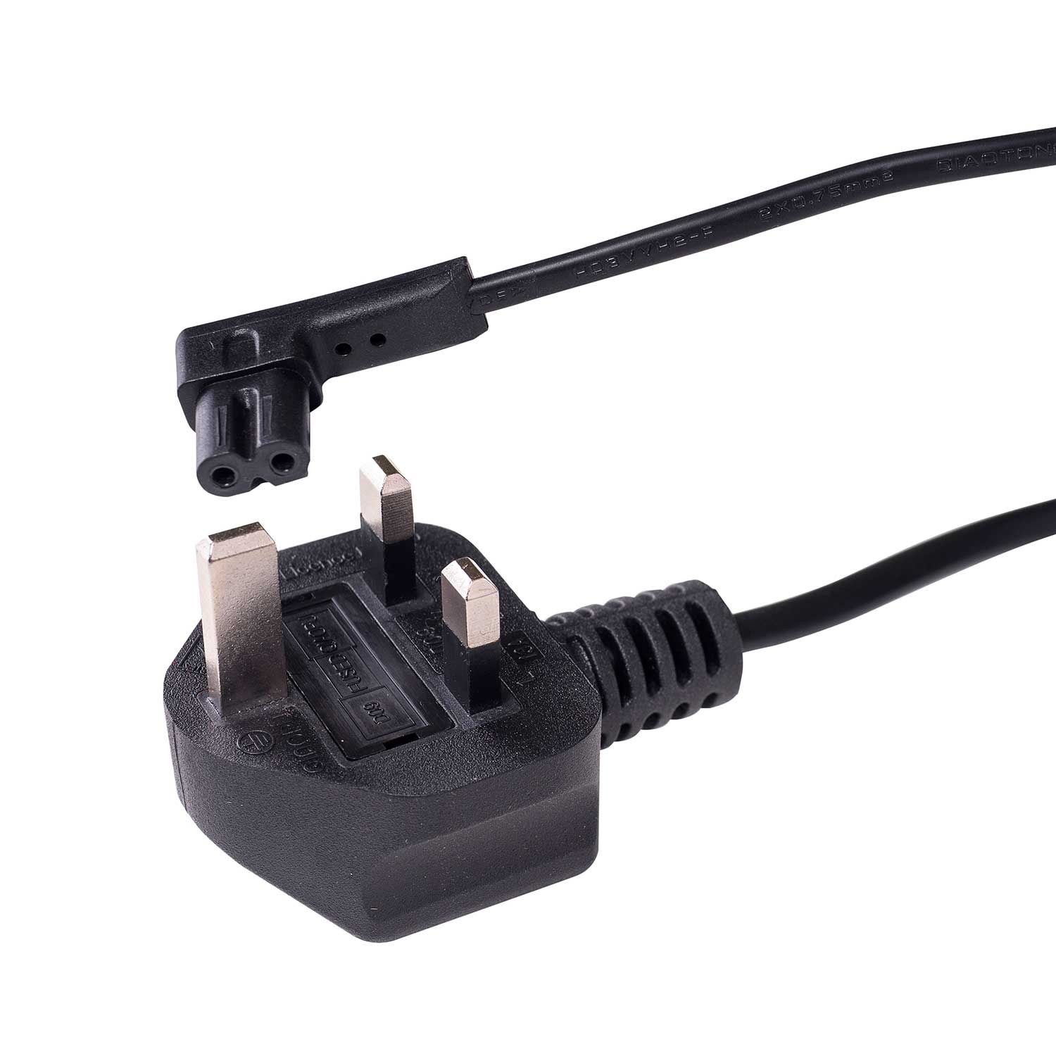 Power cable Sonos One SL black 8 inch/20 cm US plug