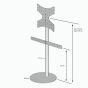 Vebos tv standaard Sonos Playbar zwart
