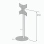 Vebos tv standaard XS zwart
