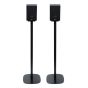 Set van twee speakerstandaards met Samsung HW-Q990C zwart set