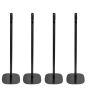 Speakerstandaard voor Sony BRAVIA Theatre Quad zwart set