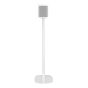 Witte speakerstandaard met Sonos One