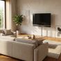 Vebos tv standaard Samsung Soundbar rvs