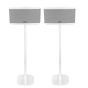 Set van twee witte speakerstandaards met Riva Festival