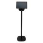 Zwarte speakerstandaard met Amazon Echo Show 10