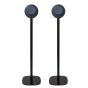 Set van twee speakerstandaards met Amazon Echo Studio (newest gen) zwart set