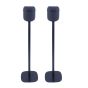 Set van twee speakerstandaards met Apple HomePod zwart set