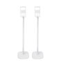 Enkele witte speakerstandaard met Audio Pro A28
