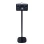 Zwarte speakerstandaard met Audio Pro Addon C5