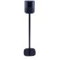 Zwarte speakerstandaard met Bose Home Speaker 500