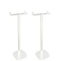 Set van twee witte speakerstandaards met Bose SoundTouch 20 detailfoto