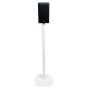 Witte speakerstandaard met Canton Smart Soundbox 3
