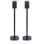 Zwarte speakerstandaard voor Klipsch Flexus SURR 200 zonder speaker