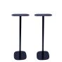 Enkele zwarte speakerstandaard met Harman Kardon Citation 300