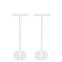 Enkele witte speakerstandaard met Harman Kardon Citation 500