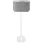 Witte speakerstandaard met Harman Kardon Citation 500