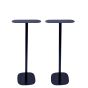 Enkele zwarte speakerstandaard met Harman Kardon Citation 500