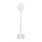 Witte speakerstandaard met Harman Kardon Omni 10