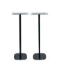 Zwarte speakerstandaard voor JBL Authentics 300