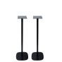 Vebos boekenplank speaker standaard universeel zwart set 17x22 extra aanzicht 2