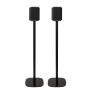 Set van twee speakerstandaards met LG Sound Suite M5 zwart set