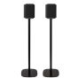 Set van twee speakerstandaards met LG Sound Suite M7 zwart set