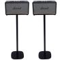 Set van twee speakerstandaards met Marshall Stanmore zwart set