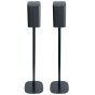 Set van twee speakerstandaards met Philips Fidelio TAFS1 zwart set