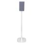 Witte speakerstandaard met Philips TAW6205