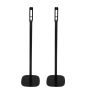 Speakerstandaard met Philips TAW6205 zwart set extra aanzicht