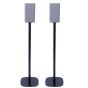 Set van twee speakerstandaards met Philips TAW6205 zwart set