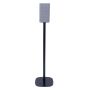 Zwarte speakerstandaard met Philips TAW6205