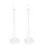 Enkele witte speakerstandaard met Riva Arena