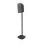 Zwarte speakerstandaard voor Sonos Play 3 staand model