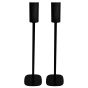 Set van twee speakerstandaards met Sony bravia theatre system 6 zwart set