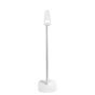 Witte speakerstandaard voor Teufel One S