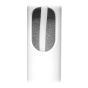 Close-up van speakerstandaard met kabeldoorvoer voor Bluesound Pulse Flex wit set