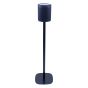 Zwarte speakerstandaard met Yamaha MusicCast 20