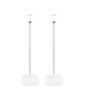 Witte speakerstandaard met Yamaha True X Speaker 1A