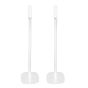 Enkele witte speakerstandaard met Yamaha WX-030 MusicCast