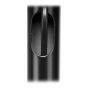 Close-up van speakerstandaard met kabeldoorvoer voor Philips Fidelio TAFS1 zwart set
